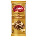 Шоколад ЗОЛОТАЯ МАРКА молочный с арахисовой пастой, 85г