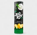 Чипсы BIGBON со вкусом Сметана и зеленый лук 130г тубус
