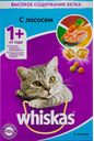 Корм сухой WHISKAS, для кошек, nподушечки с паштетом, лососем, 350г