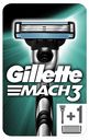 Бритва мужская Gillette Mach 3 с 2 сменными кассетами