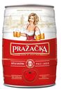 Пиво светлое фильтрованное, 4%, Pražačka, 5 л, Чехия