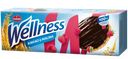 Печенье Bambi Wellness Злаковое со вкусом малины покрытое глазурью 150 г