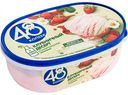 Мороженое молочное 48 Копеек Клубничный десерт 8%, 491 г