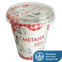 Сметана НИЖНЯЯ ТАВДА 20%, 300г