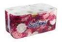 Туалетная бумага "Peony", Soffione, 3 слоя, 16 рулонов