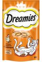 Лакомство Dreamies подушечки с курицей для кошек 60г