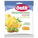 Карамель Sula мультивитамин без сахара, 60г