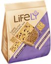 Крекер LiFELY с семенами льна и кунжутом, 180г