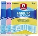 Салфетка Econta универсальные 30х38см в ассортименте 3шт