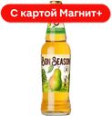 BON SEASON PEAR Сидр газ паст сладк 4,5% 0,4л ст/б(Инбев):24