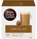 Кофе в капсулах Nescafe Dolce Gusto Cafe Au Lait, 16 шт. × 10 г