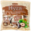 Нуга Деликатесса с фундуком и воздушным рисом глазированная 240г