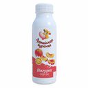 Йогурт питьевой персик ТМ Алтайская буренка 1,5% 300г