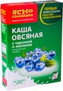 Каша овсяная Ясно Солнышко с черникой и молоком, 6х45г