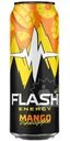 Напиток Flash Up Energy со вкусом манго и ананаса безалкогольный тонизирующий газированный 0.45л