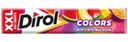Жевательная резинка Dirol Colors XXL ассорти фруктовых вкусов 19г