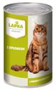 Корм для кошек Lapka с кроликом в соусе 415г
