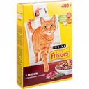 Корм для кошек Friskies с мясом и полезными овощами, 400 г