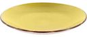 Тарелка десертная Maxus HT514Y-S желтая, 19.2 см