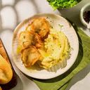 Филе минтая в кляре с картофельным пюре М Кухня 210г