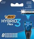 Кассеты для бритья BIC Flex 3 Hybrid, 8шт