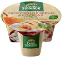 Творожное зерно Село Зелёное в сливках с наполнителем груша 5%, 130г