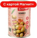 МАГНИТ Оливки зеленые с лос 280г ж/б(Испания):6