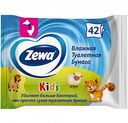 Туалетная бумага влажная Zewa Kids, 42 шт.