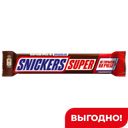 Батончик шоколадный SNICKERS Super, 80 г