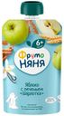 Пюре ФрутоНяня шарлотка яблоко-печенье с 6 месяцев 90 г