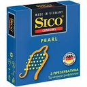 Презервативы с точечным рифлением Sico Pearl, 3шт.