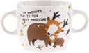 Кружка HOMECLUB Animals, с двумя ручками, 180мл, фарфор Арт. CH-cs1