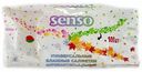 Влажные салфетки антибактериальные Senso Универсальные, 100 шт.