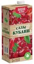 Нектар Сады Кубани вишня-яблоко осветленный 2 л
