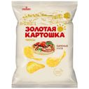 Чипсы Золотая картошка из натурального картофеля со вкусом вареных раков 85г