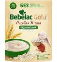 Каша рисовая безмолочная Bebelac Gold гипоаллергенная с 4 месяцев, 180 г