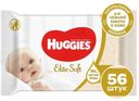 Влажные салфетки Huggies Elite Soft с рождения, 56 шт