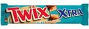 Шоколадный батончик Twix Xtra Соленая карамель  82г