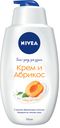 Гель-уход для душа «Крем Абрикос» Nivea, 750 мл