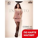 Колготки женские ИНКАНТО, Космо, 40 ден, ра~<зм. 2, черные ,