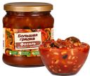 Фасоль печеная с грибами, 480 г, ТМ «БОЛЬШАЯ ГРЯДКА» 