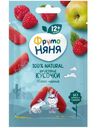 Фруктовые кусочки ФрутоНяня яблоко-малина, 15г