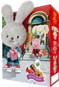 Новогодний подарок с конфетами и мягкой игрушкой, 140г