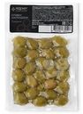 Оливки Халкидики зелёные с косточкой в масле Market Collection, 200г