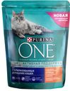 Корм Purina ONE для домашних стерилизованных кошек и котов, 750 г