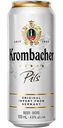 Пиво Krombacher Pils светлое фильтрованное 4,8 % алк., Германия, 0,5л