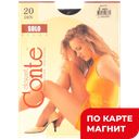 Колготки КОНТЕ Соло, 20Д, черные, р-р 2 ,