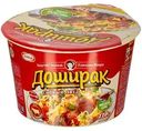 Лапша Доширак Сытный обед быстрого приготовления со вкусом говядины 110г
