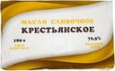 Масло Крестьянское сливочное 72.5% БЗМЖ 180г