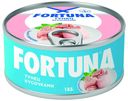 Тунец Fortuna кусочки в собственном соку 185 г
